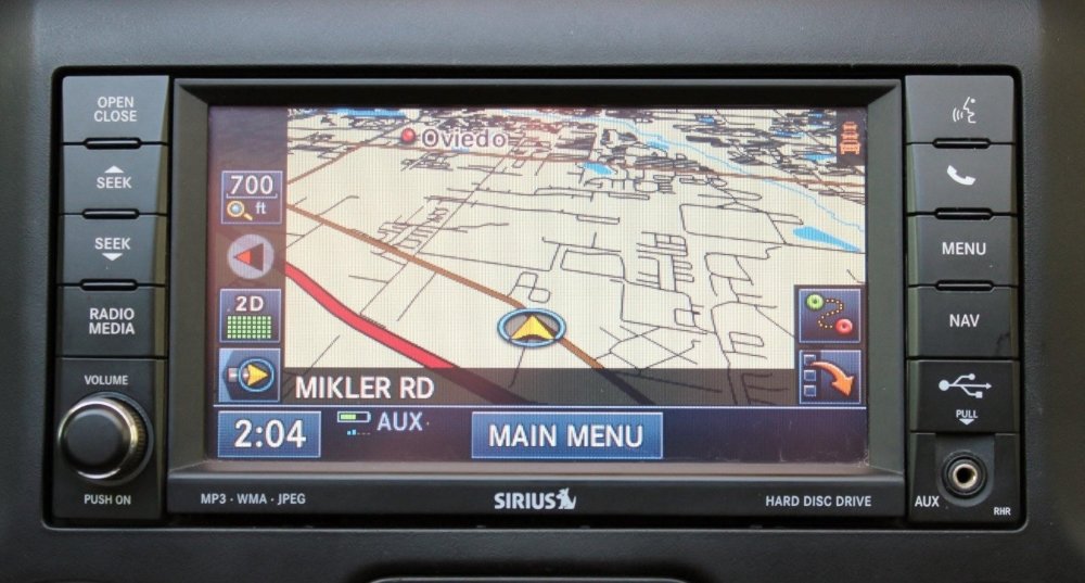 Mopar RHR 730N Navigation MyGIG Touchscreen Radio - High Sp Top Mt Blue LED