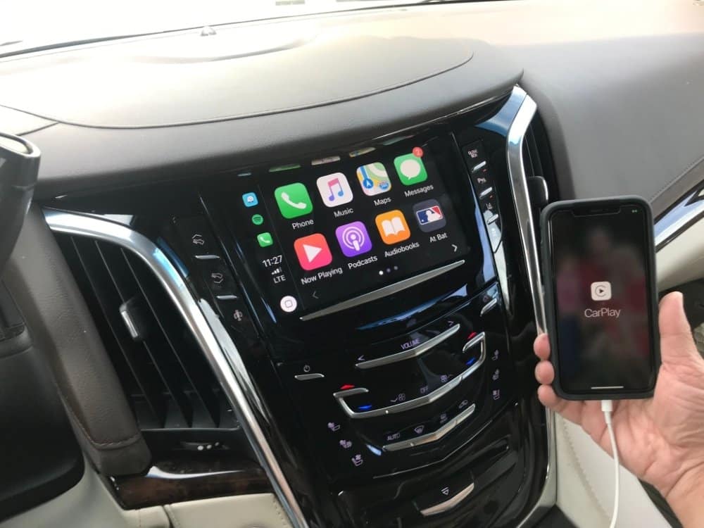 2015 Cadillac Escalade Cue® Apple CarPlay and Android Auto Upgrade