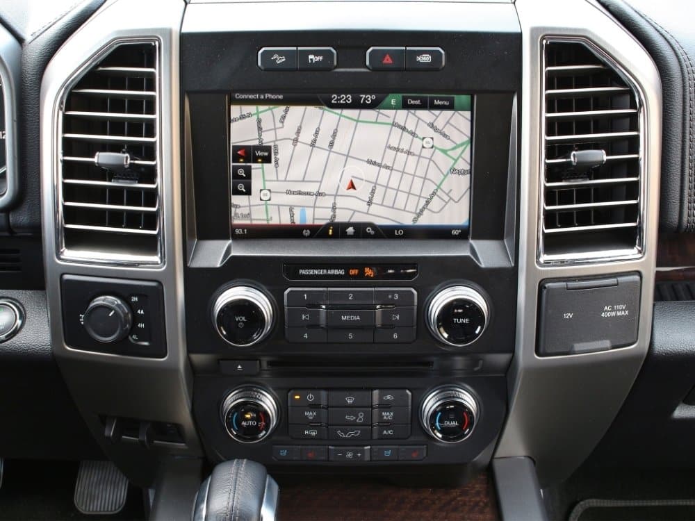 2015 Ford F-150 4" to 8" MyFord Touch Sync 2 GPS Navigation Upgrade