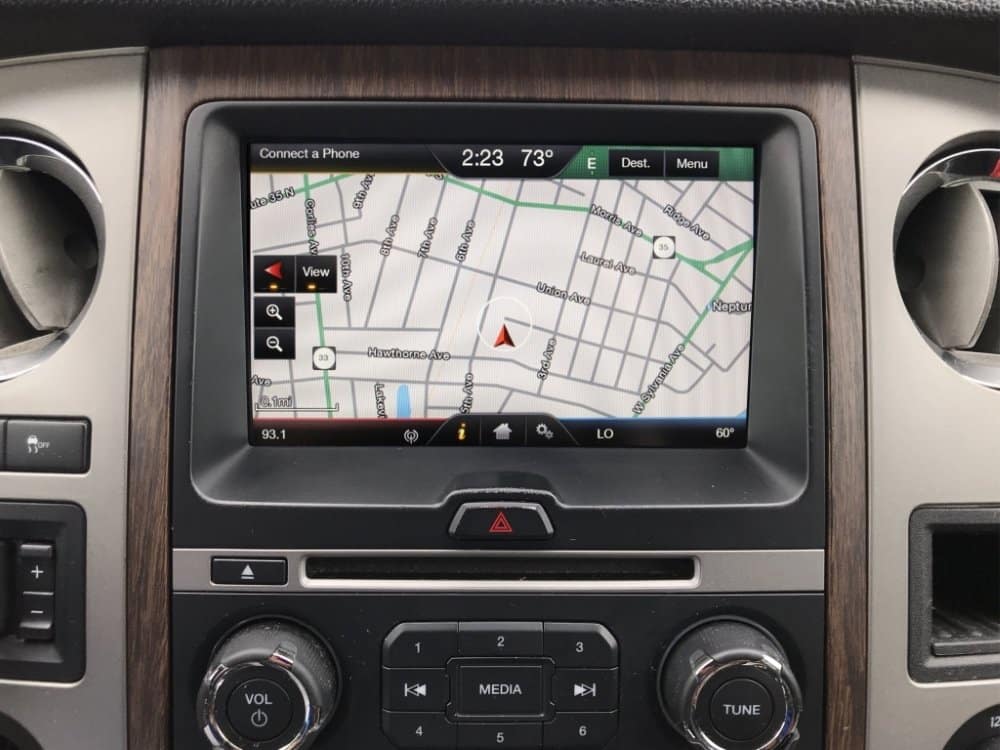 2015 Ford Expedition 4" to 8" MyFord Touch Sync 2 GPS Navigation Upgrade