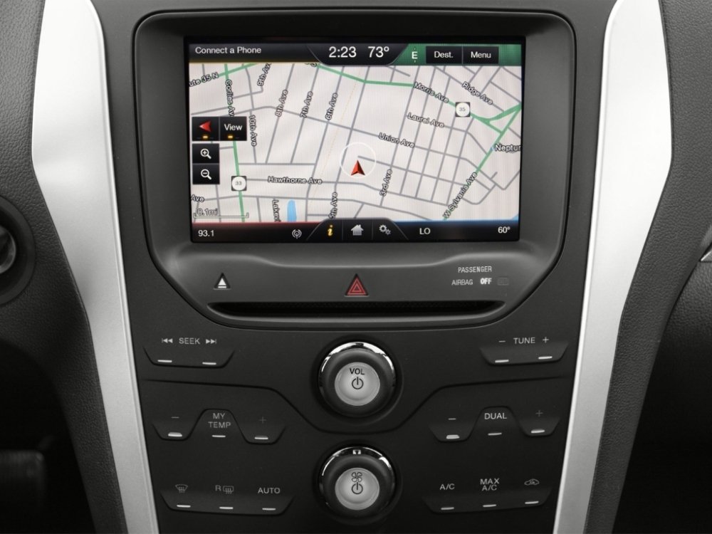 2011-2016 Ford Explorer 4" to 8" MyFord Touch Sync 2 GPS Navigation Upgrade