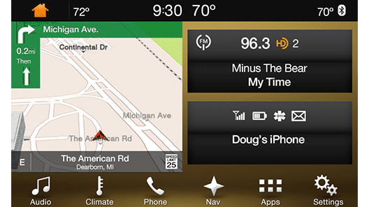 2016-2022 Lincoln Sync 3 GPS Navigation Upgrade