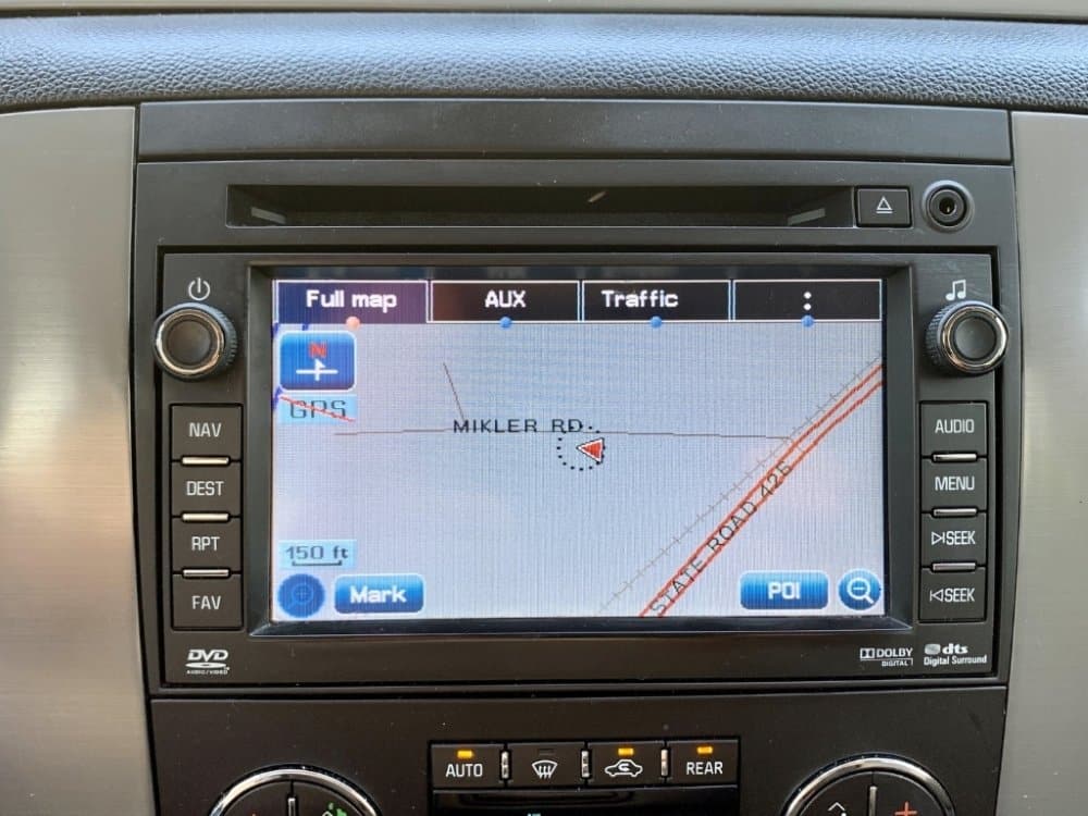 2010-2013 GMC Sierra 1500 Factory GPS Navigation Radio