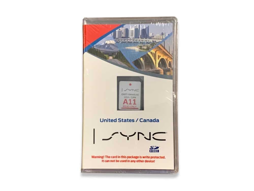 MyFord Touch Sync 2 GPS Navigation A11 Map Update SD Card