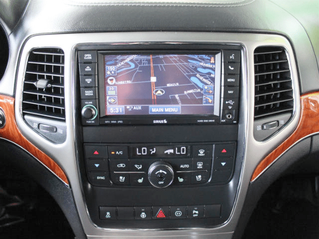 Mopar RHR 730N Navigation MyGIG Touchscreen Radio - High Sp Top Mt Green LED