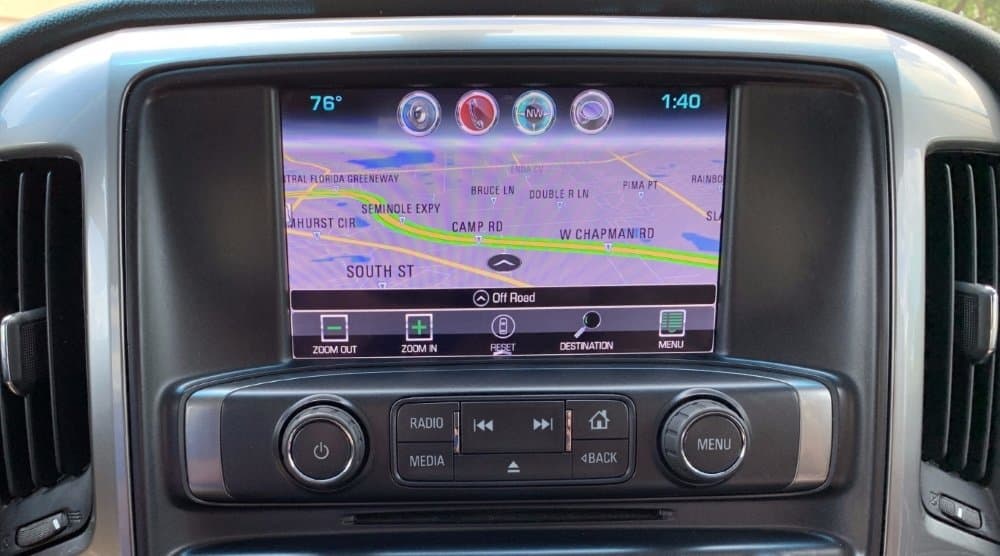 2016-2018 Chevrolet Silverado MyLink® IO6 GPS Navigation Radio Upgrade