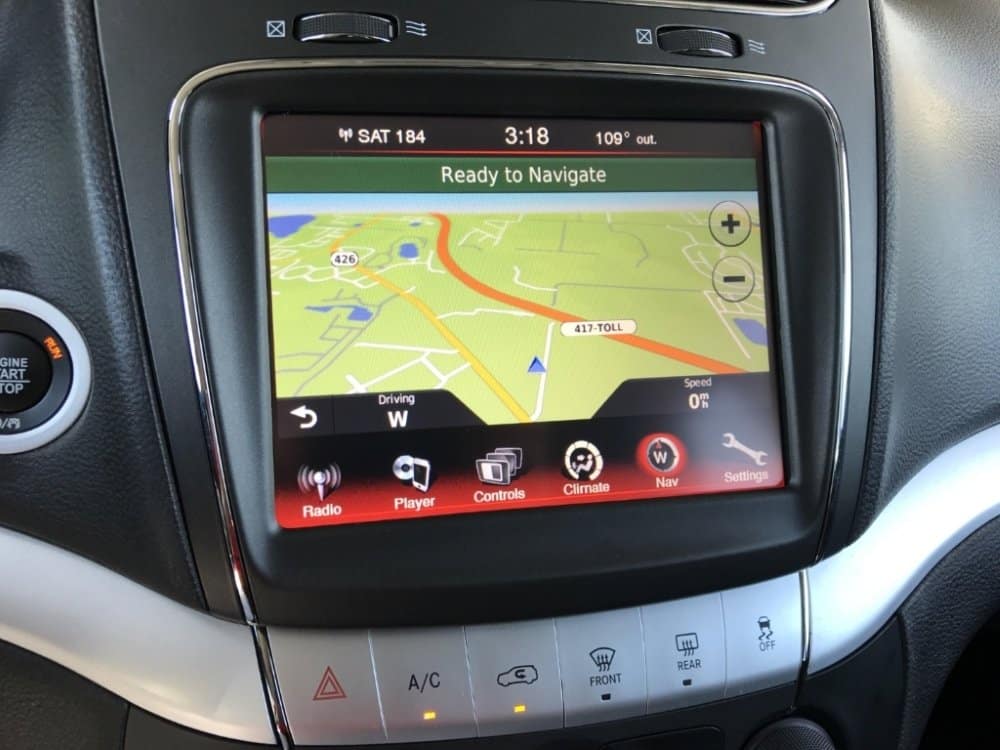 2011-2020 Dodge Journey GPS Navigation RB5 8.4N Radio