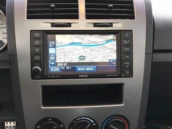 2009-2010 Dodge Caliber GPS Navigation RER 730N Radio