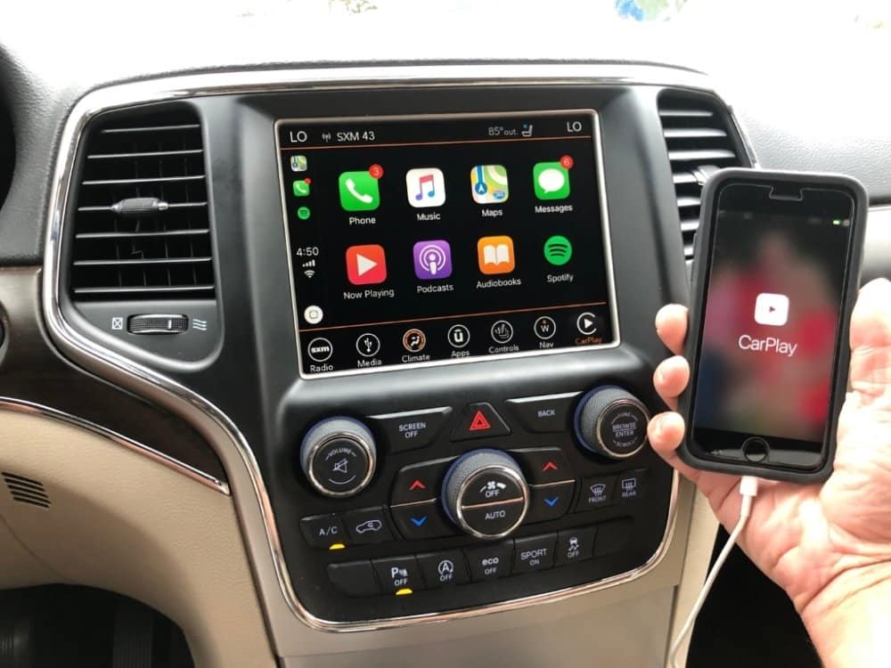 2014-2022 Jeep Grand Cherokee WK GPS Navigation 8.4 4C NAV UAQ Radio with Apple CarPlay / Android Auto