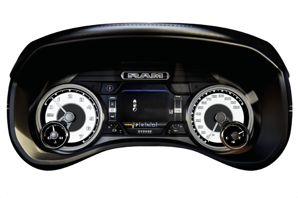 2019-2022 Ram 2500 3500 Heavy Duty Truck Speedometer EVIC Instrument Panel Cluster