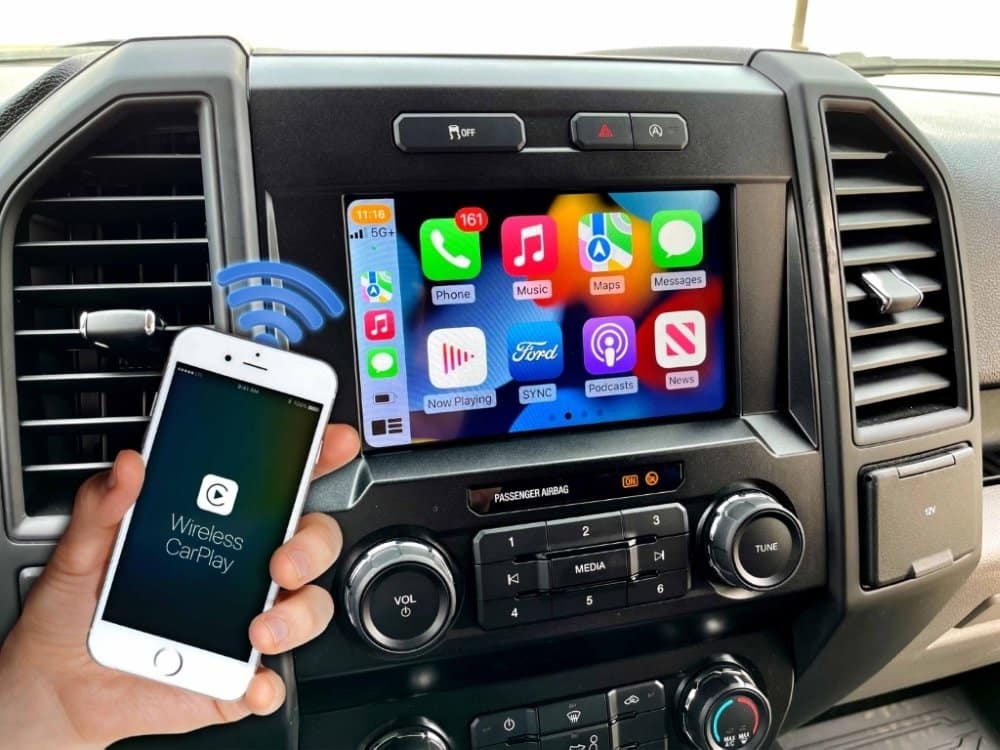 2020-2022 Ford F-250 SuperDuty Sync 3 to Sync 4 with Wireless Apple CarPlay™ and Android Auto™ Upgrade
