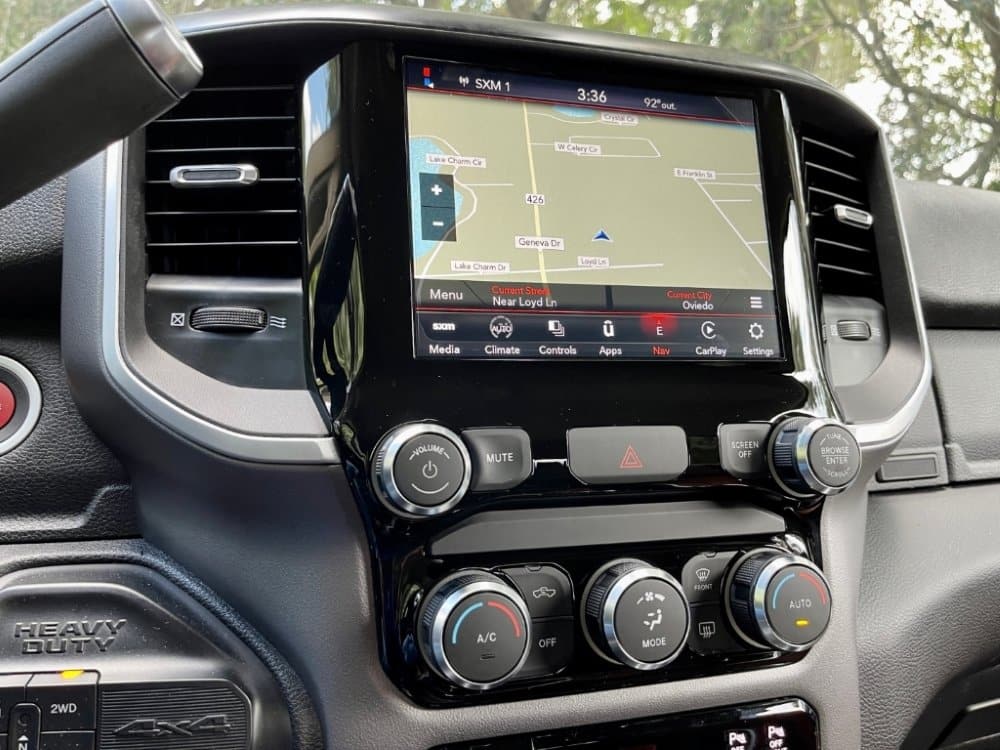 2019-2021 RAM Heavy Duty UAV Radio Uconnect 4C NAV with 8.4-Inch Display including Apple CarPlay  /  Android Auto Upgrade
