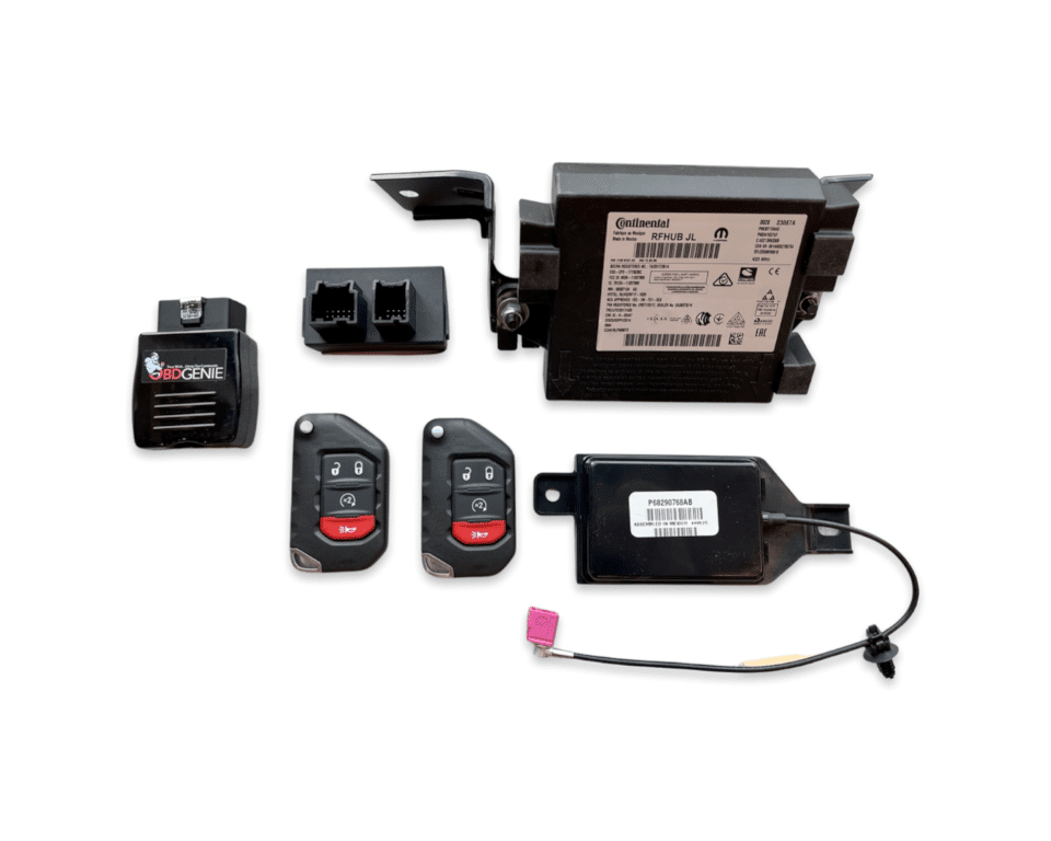 2018-2023 Jeep Wrangler JL Factory OEM Mopar Remote Start Upgrade