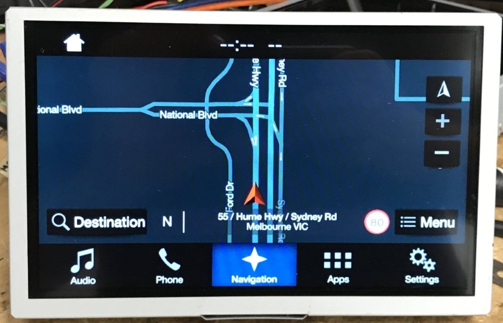 Ford Sync 3 GPS Navigation Upgrade for Europe Australia Middle East China