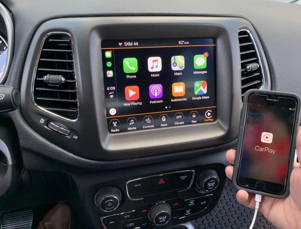 2017-2021 Jeep Compass GPS Navigation Radio Uconnect UAQ 4C NAV Upgrade