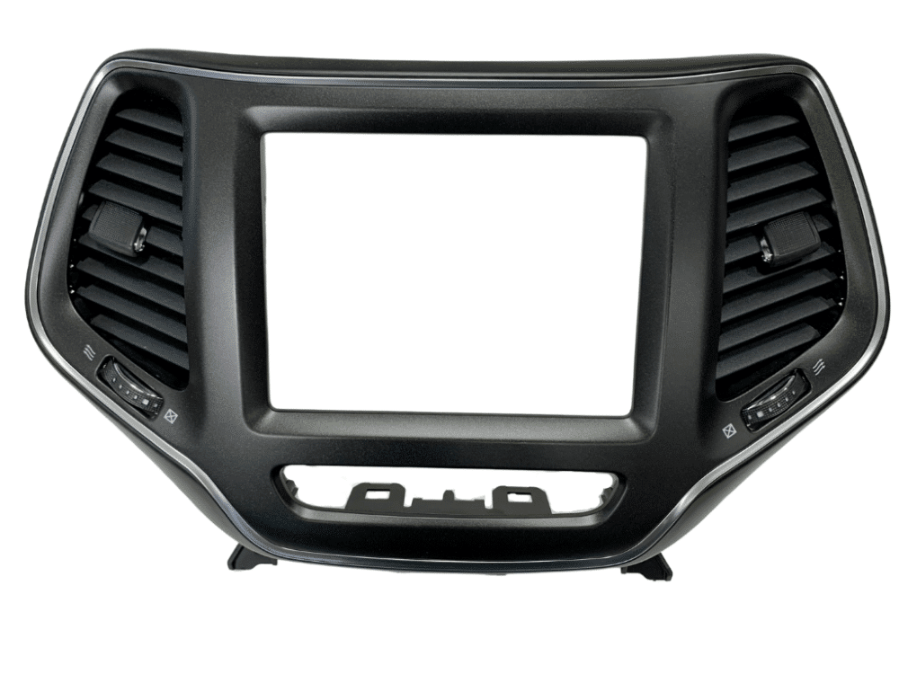 2014+ Jeep Cherokee 8.4-inch Uconnect Radio Bezel - Black