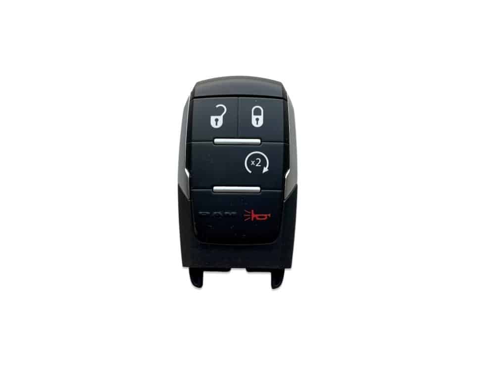 2019+ New Body Ram Heavy Duty 4-Button Key Fob - Remote Start