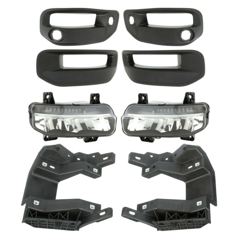 2019-2023 New Body Ram 1500 DT Mopar Halogen to LED Fog Light Kit