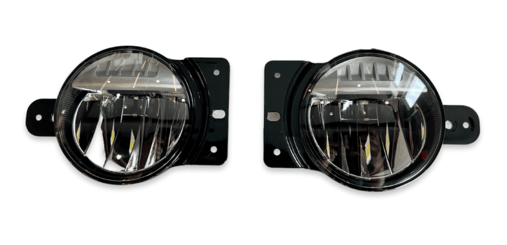2018-2023 Jeep Wrangler JL Gladiator JT Mopar LED Fog Light Upgrade Kit - Sport Trim