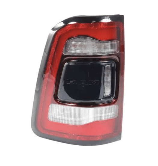 2019+ New Body Ram 1500 DT NON-BSM LED Tail Light (Black Cover) - Left Side
