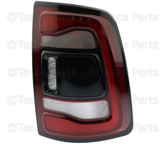 2019+ New Body Ram Heavy Duty NON-BSM LED Tail Light (Black Cover) - Right Side