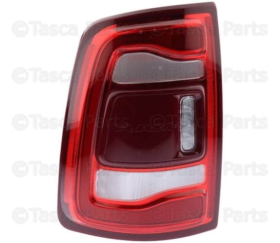2019+ New Body Ram Heavy Duty NON-BSM LED Tail Light (Red Cover) - Left Side
