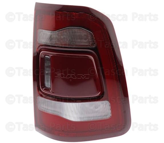 2019+ New Body Ram 1500 DT NON-BSM LED Tail Light (Red Cover) - Right Side