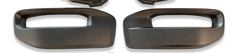 2019+ New Body Ram Heavy Duty Fog Lamp Bezel Set - No Front Sensors