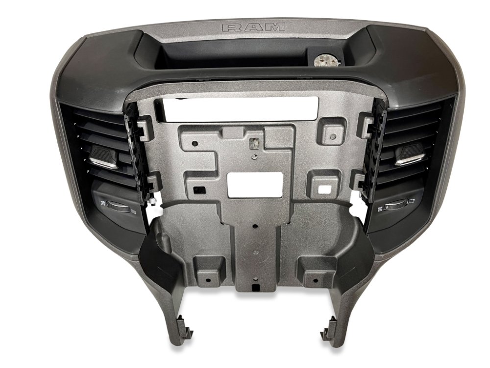2019+ New Body Ram Truck Tradesman UAX Dash Instrument Panel (AH) - Matte Black Accent
