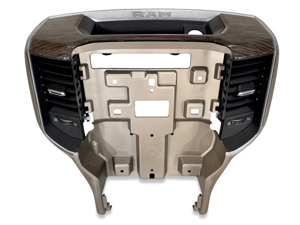 2019+ New Body Ram Truck Laramie UAX Dash Instrument Panel (N1) - Woodgrain Accents