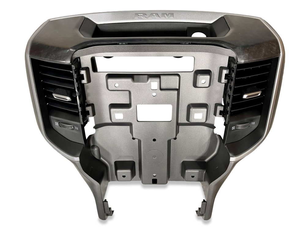 2019+ New Body Ram Truck Bighorn UAX Dash Instrument Panel (-XL) - Grey Marble Accents