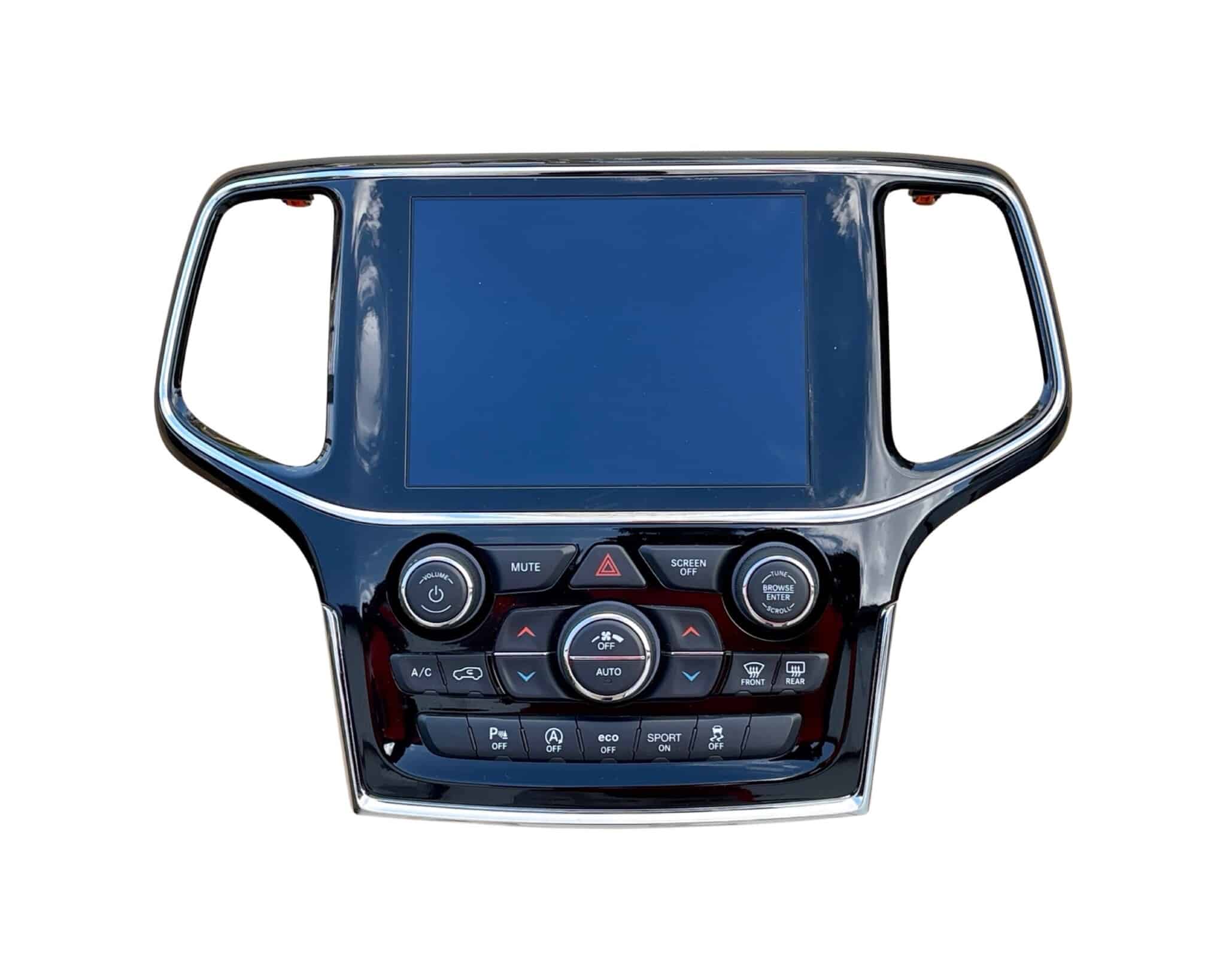 *SPECIAL ORDER BY VIN* Jeep Grand Cherokee WK UAV 8.4-inch Center Stack Display HVAC Control Bezel