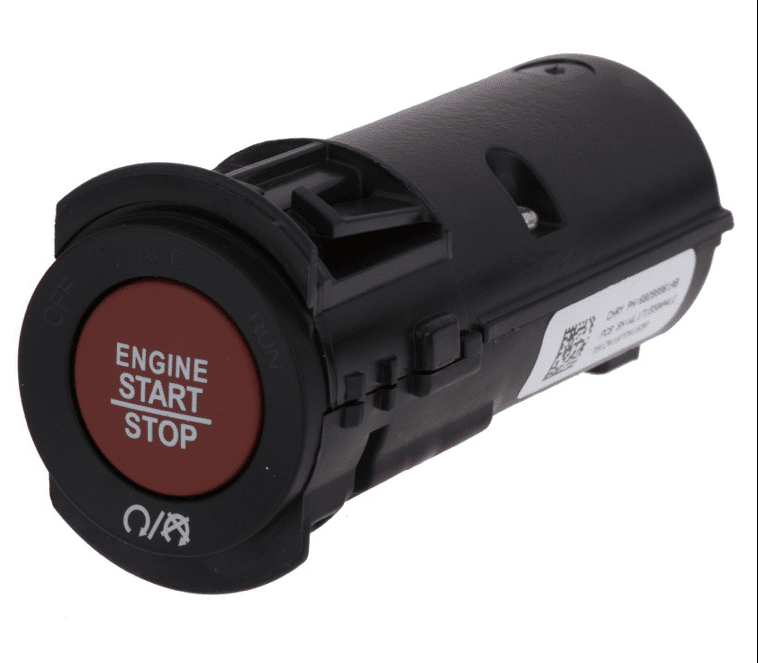 2015+ Dodge Challenger Charger Mopar Red SRT Push-to-Start Button Upgrade