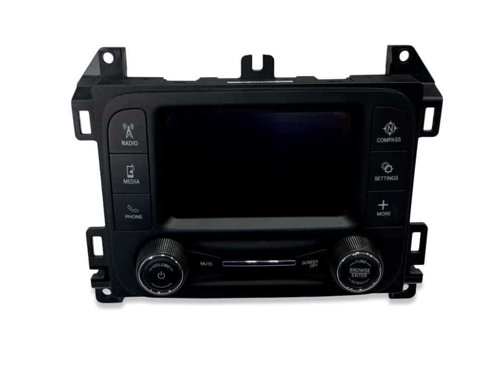 Mopar Uconnect 3 UAA 5.0 5-inch Display Touchscreen Non-SiriusXM Radio - Jeep Wrangler JL