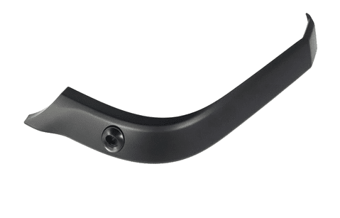 2019+ New Body Ram 1500 DT Rear Bumper Valance for Park Assist w/ Dual Exhaust - Left Outer