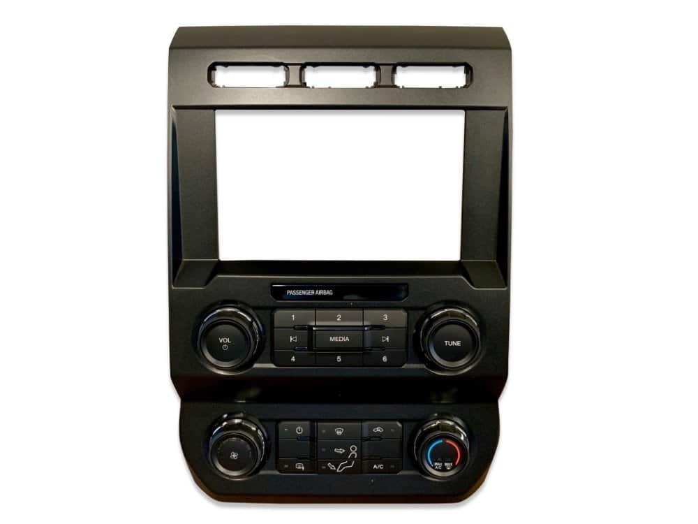2017-2018 Ford SuperDuty Climate Control Bezel for 8-inch Display (3 Hole Openings)