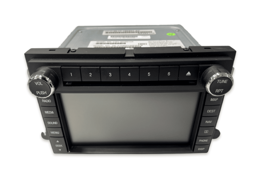 Ford Sync 1 GPS Navigation Multimedia Radio by Clarion - Green LED Buttons