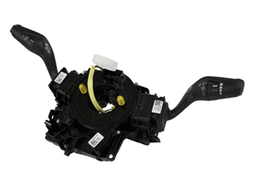 2021-2023 Ford Mustang Steering Column Housing Assembly (With Rain Sensor, Without Heated Wheel, With Lane Assist) for Digital Mustang Cluster Upgrade