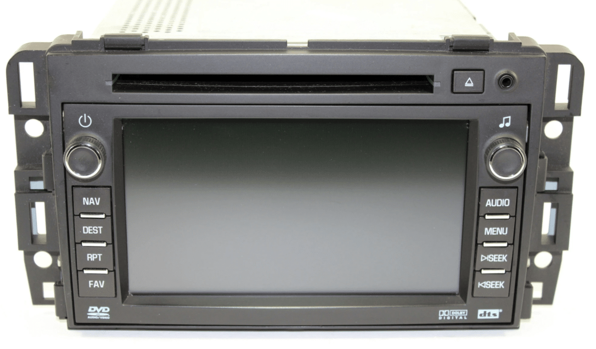 GM GPS Navigation Radio featuring USB Input with DVD by Delphi - Red LEDs