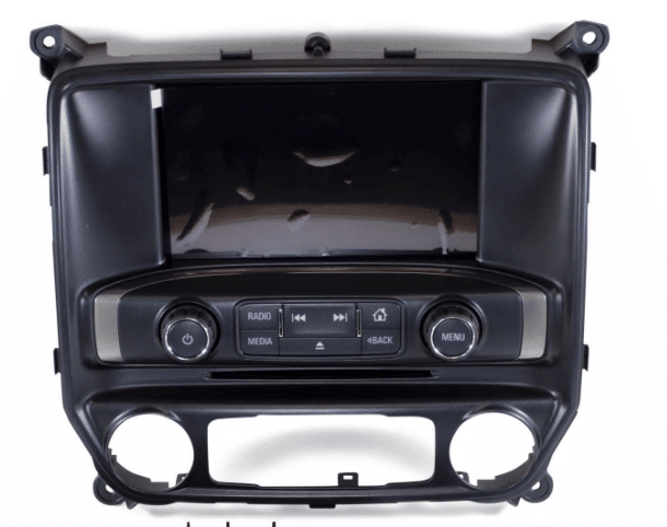 2014-2016 GMC Sierra Intellilink 8-inch Touchscreen Display Assembly - Red LEDs