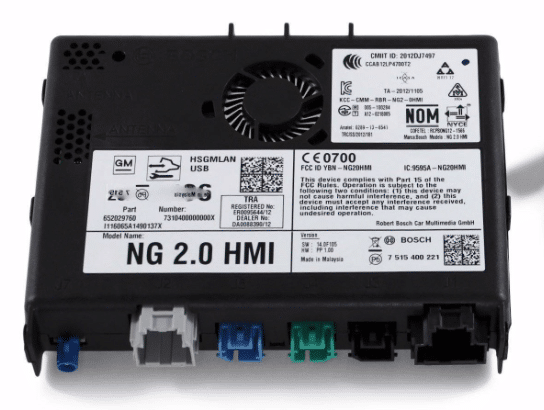 GM IO6 European GPS Navigation HMI Module - V2.0