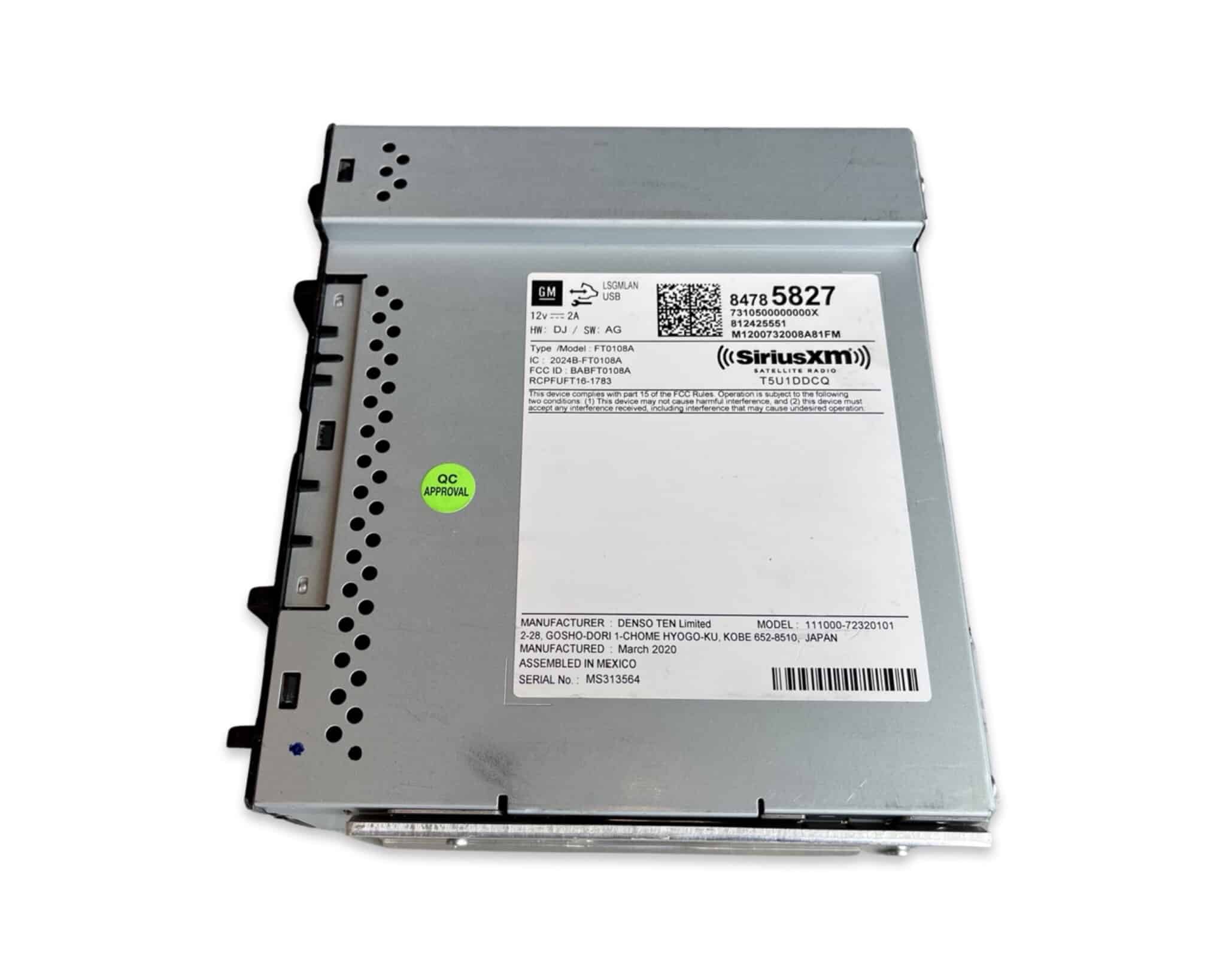 GM IOR ACM Module - Featuring SiriusXM