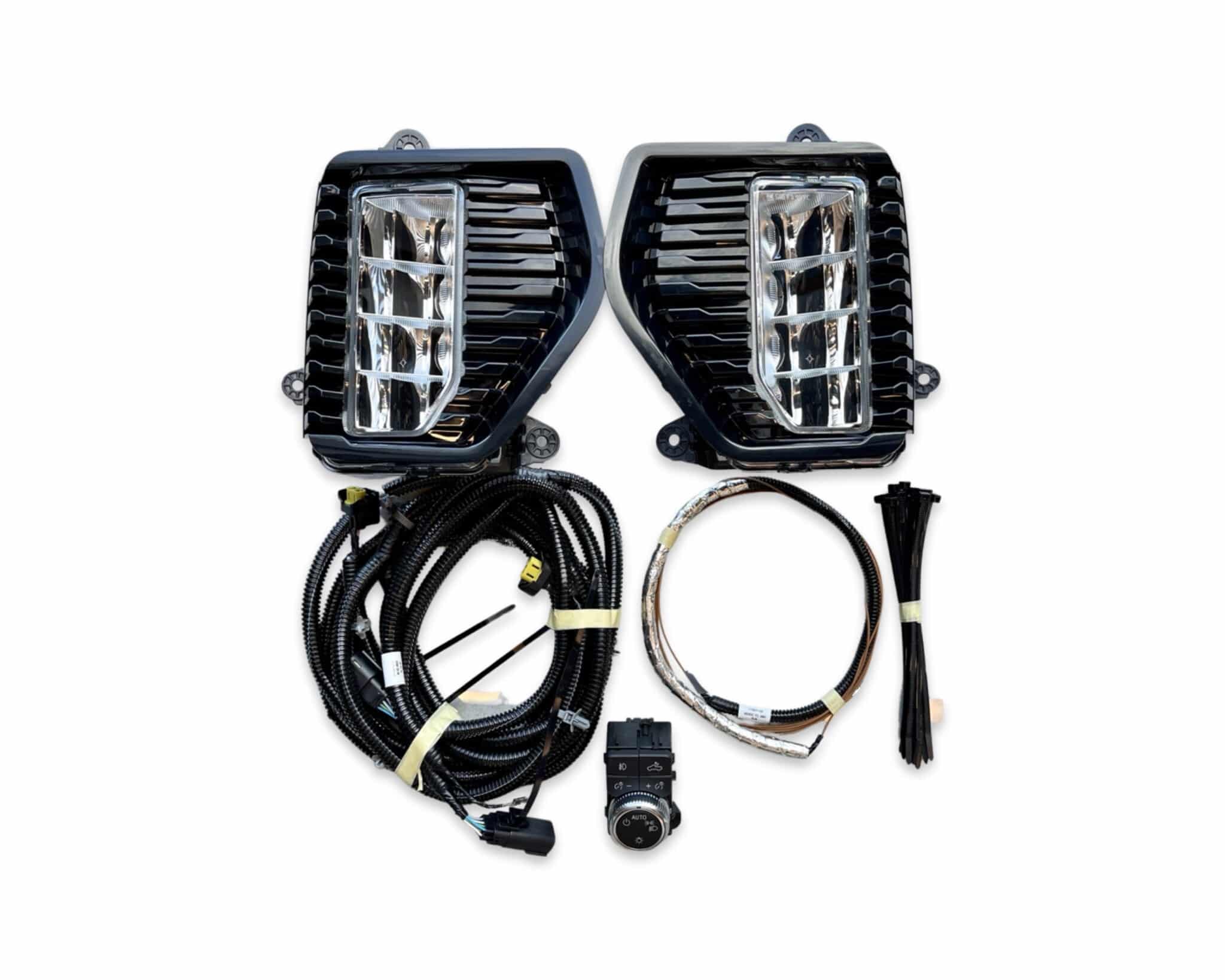 2019-2022 GMC Sierra 1500 Factory OEM LED Fog Light Upgrade without Task Lighting