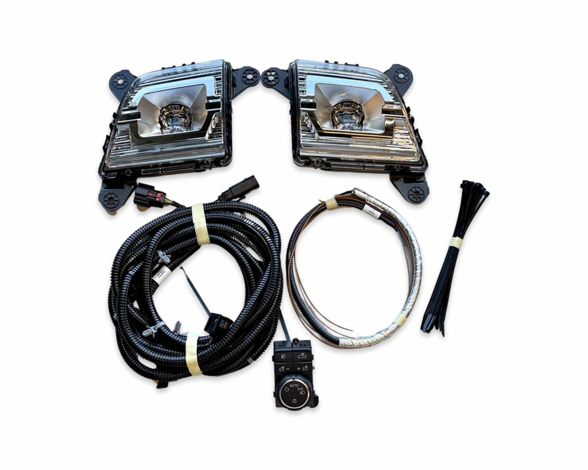2019+ Chevrolet Silverado 1500 Factory OEM LED Fog Light Upgrade without Task Lighting