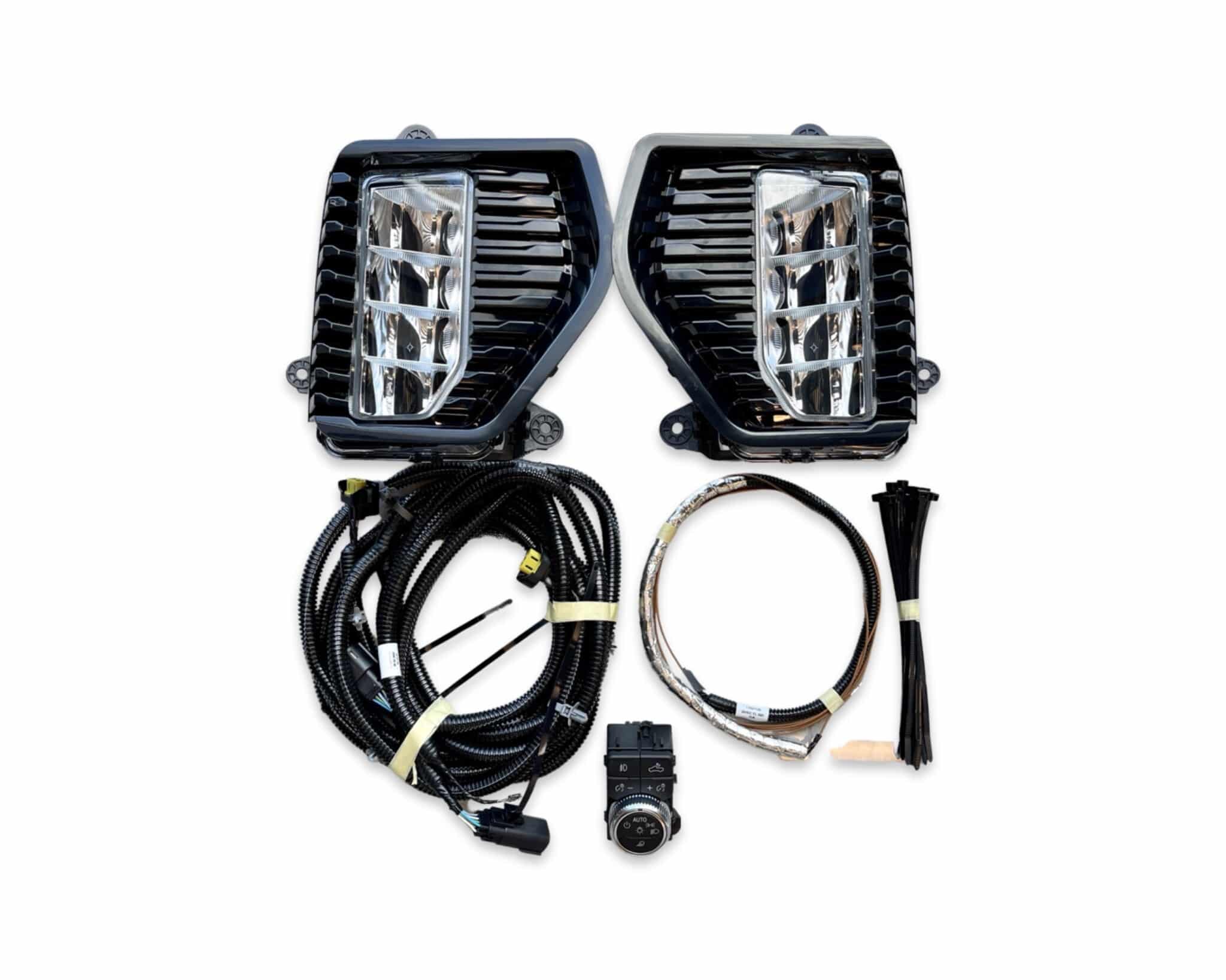 2019-2022 GMC Sierra 1500 Factory OEM LED Fog Light Upgrade with Task Lighting