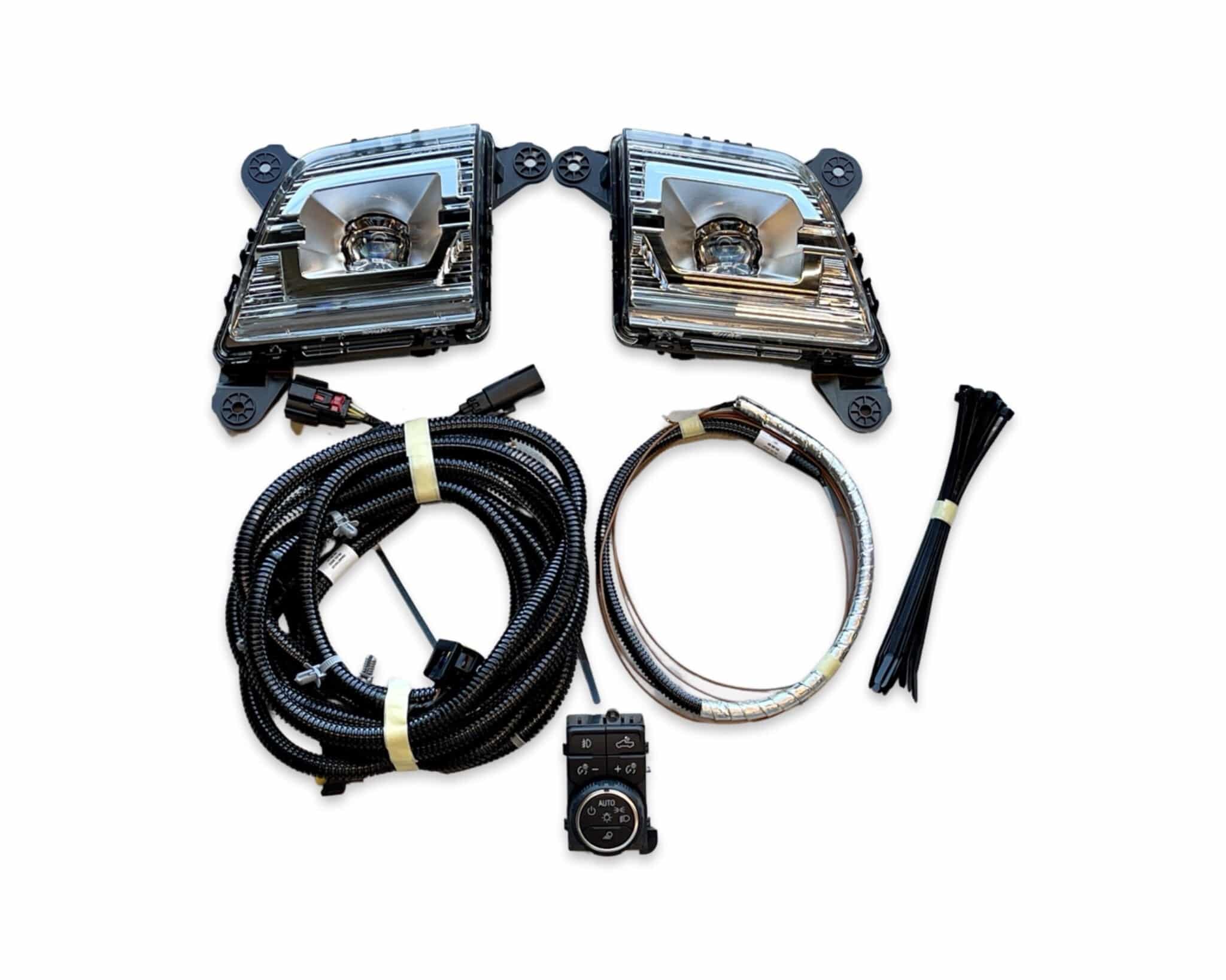 2019+ Chevrolet Silverado 1500 Factory OEM LED Fog Light Upgrade with Task Lighting