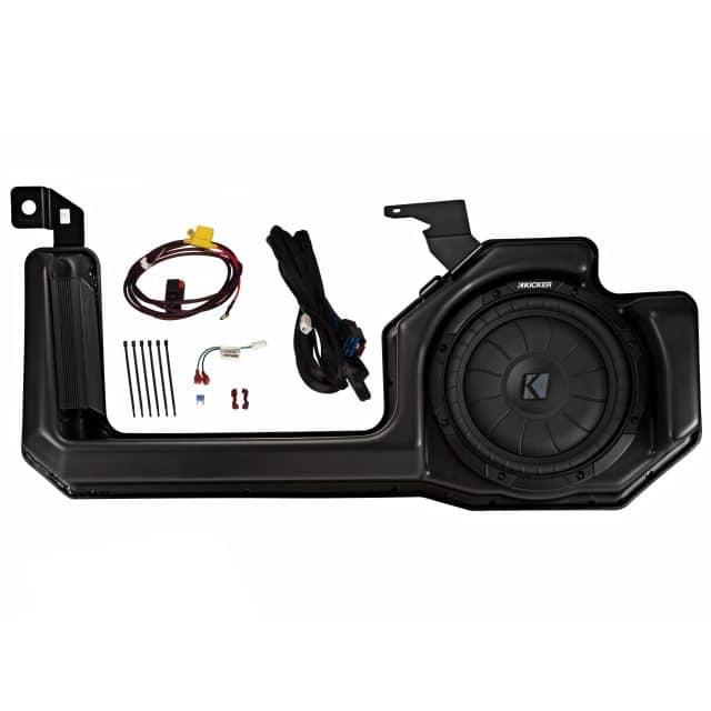 2019-2023 Chevrolet Silverado and GMC Sierra Kicker Subwoofer Audio Upgrade
