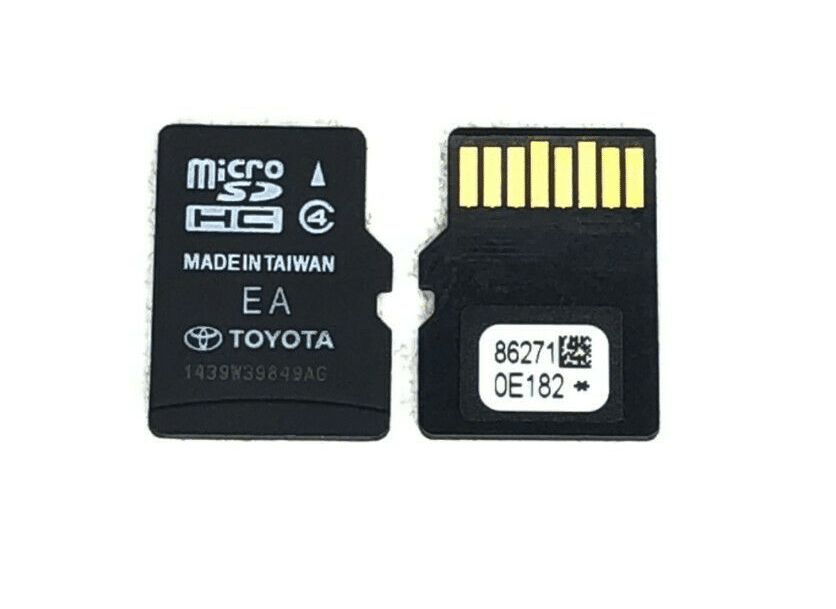 Toyota Entune 2.0 Map Card