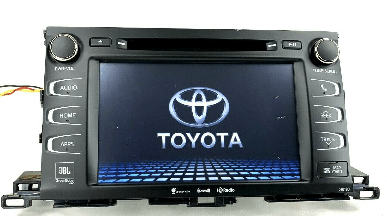 2014-2018 Toyota Highlander Entune GPS Navigation Radio - JBL Ready